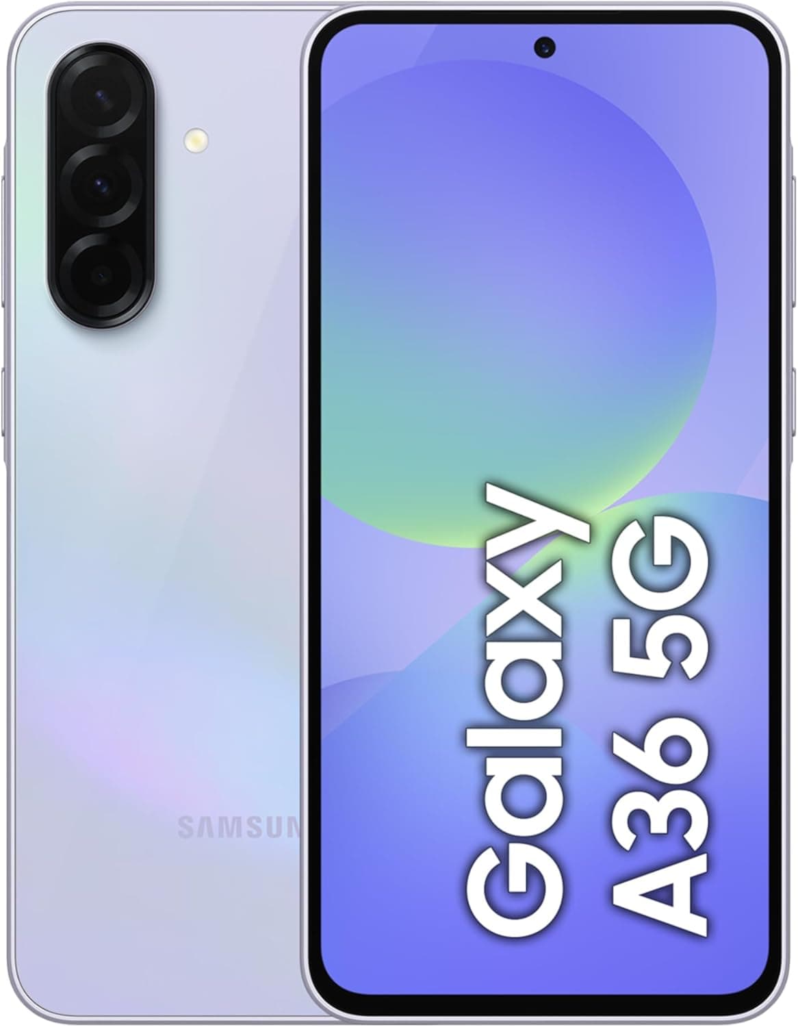 Samsung Galaxy A36 5G, Android Smartphone, 128GB Storage, 8GB RAM, Awesome Lavender, 6x OS Upgrades, Large Display, Octa-Core Processor 1 Year Warranty/Local Version